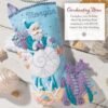 Bucilla Santa's Sea Life | Felt Applique Ornament Kit | 89772E product image