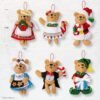 Bucilla Teddy Bear Traditions | Felt Applique Ornament Kit | 89646E product image
