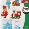 bucilla-felt-applique-6-piece-ornament-making-kit-toyland-treasures-perf-89786e-primary Bucilla Toyland Treasures | Felt Applique Ornament Kit | 89786E product image