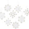 Bucilla Elegant Christmas Snowflakes | Felt Applique Ornament Kit | 86984E product image