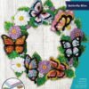 bucilla-felt-applique-wreath-making-kit-butterfly-bliss-perfect-for-diy-89636e-primary-4 Bucilla Butterfly Bliss | Kit de corona de fieltro | 89636E