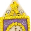 bucilla-glass-slipper-felt-applique-ornament-kit-set-of-6-89287e-variant-04 Bucilla Glass Slipper | Felt Applique Ornament Kit | 89287E product image
