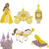 bucilla-glass-slipper-felt-applique-ornament-kit-set-of-6-89287e-variant-07 Bucilla Glass Slipper | Felt Applique Ornament Kit | 89287E product image