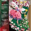 Bucilla Sugar Plum Fairy | Felt Applique Christmas Stocking Kit | 318260