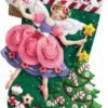 Bucilla Sugar Plum Fairy | Felt Applique Christmas Stocking Kit | 318260